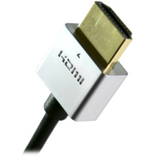Extradigital mini HDMI to HDMI, 0.5m, v1.4b, 36 AWG, Gold, PVC, Ultra-Slim